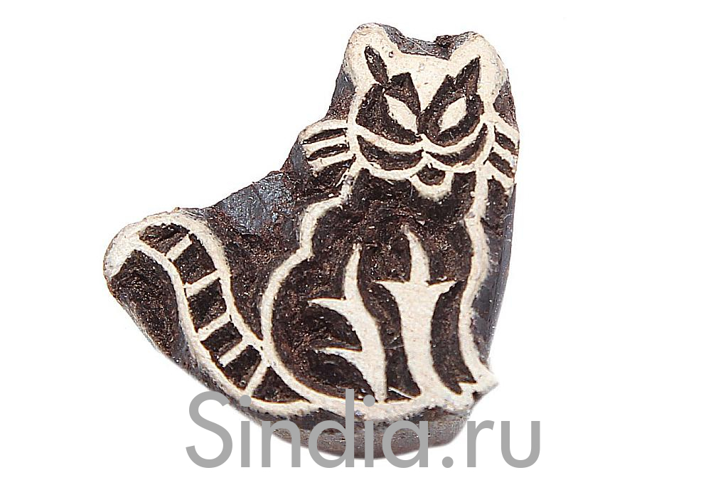 Штамп-печать "Кот" Пш16/4