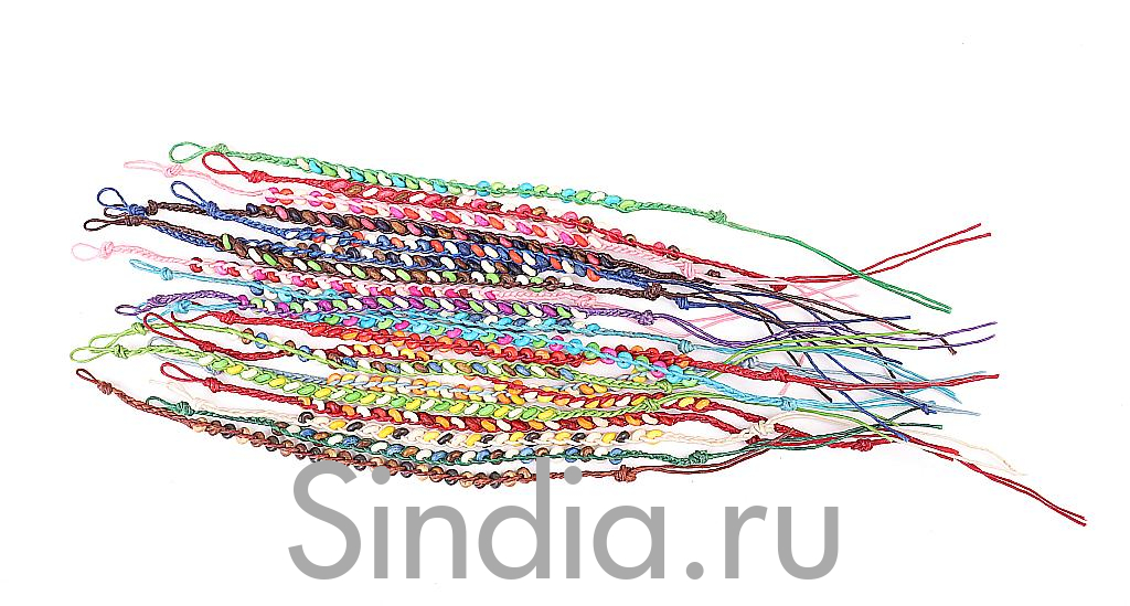 Украшение  Браслет - фенечка (набор из 20) №225/25