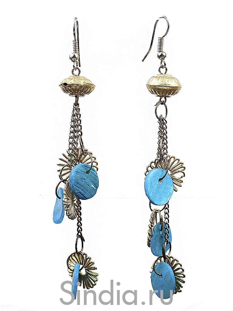Украшение Серьги  № 1025/2н