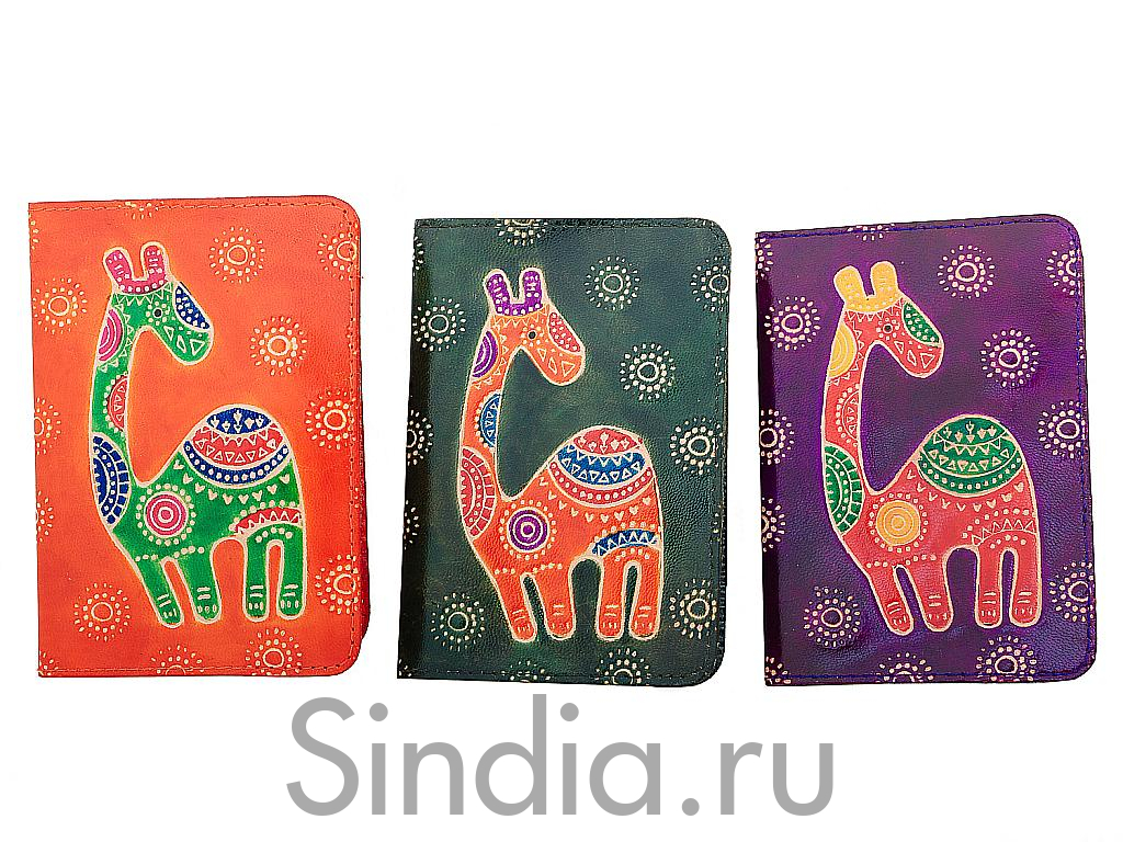 Обложка для паспорта (кожа) № 231/36 3шт/упак.