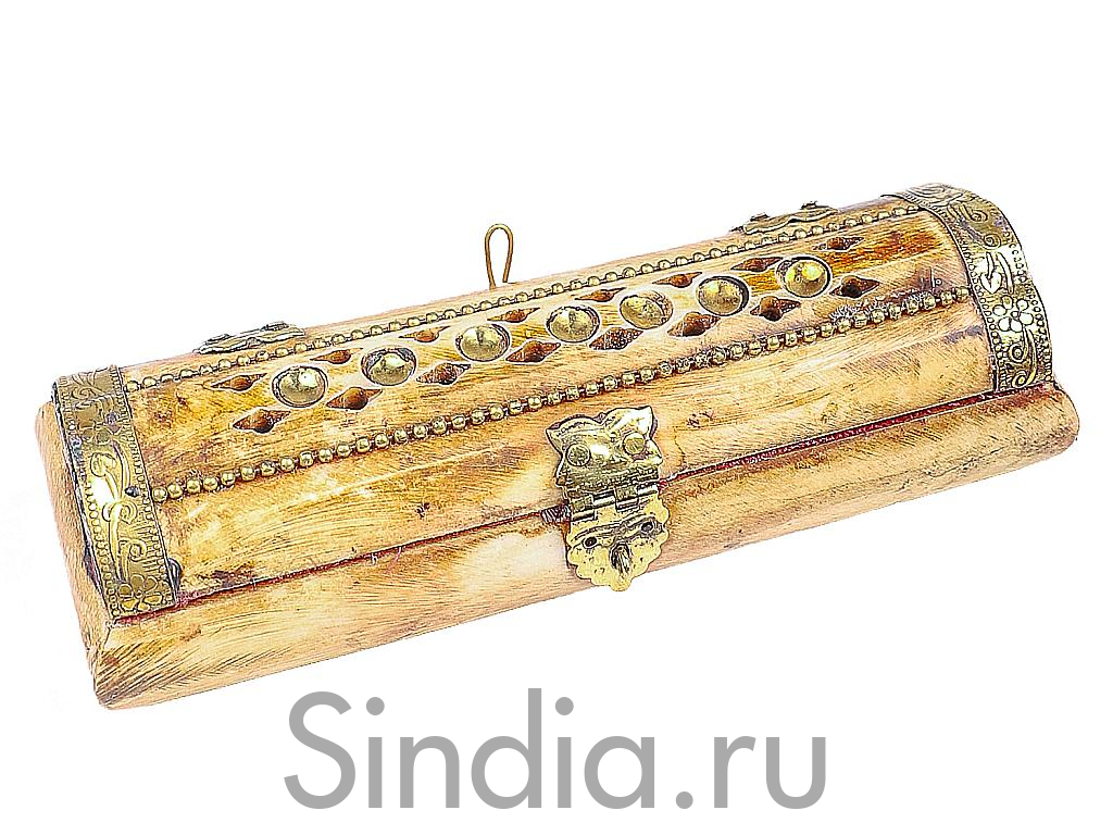 Шкатулка с инкрустацией (кость)  №Шк119/2