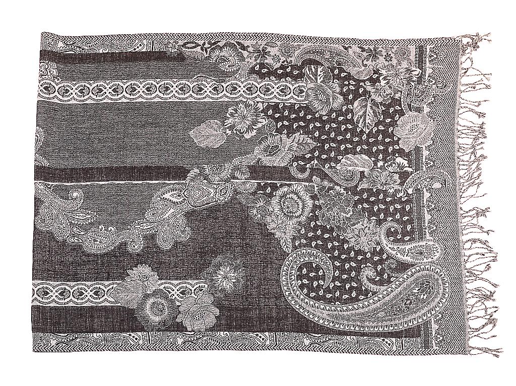 Палантин (шерсть  вареная) № Тк731/113