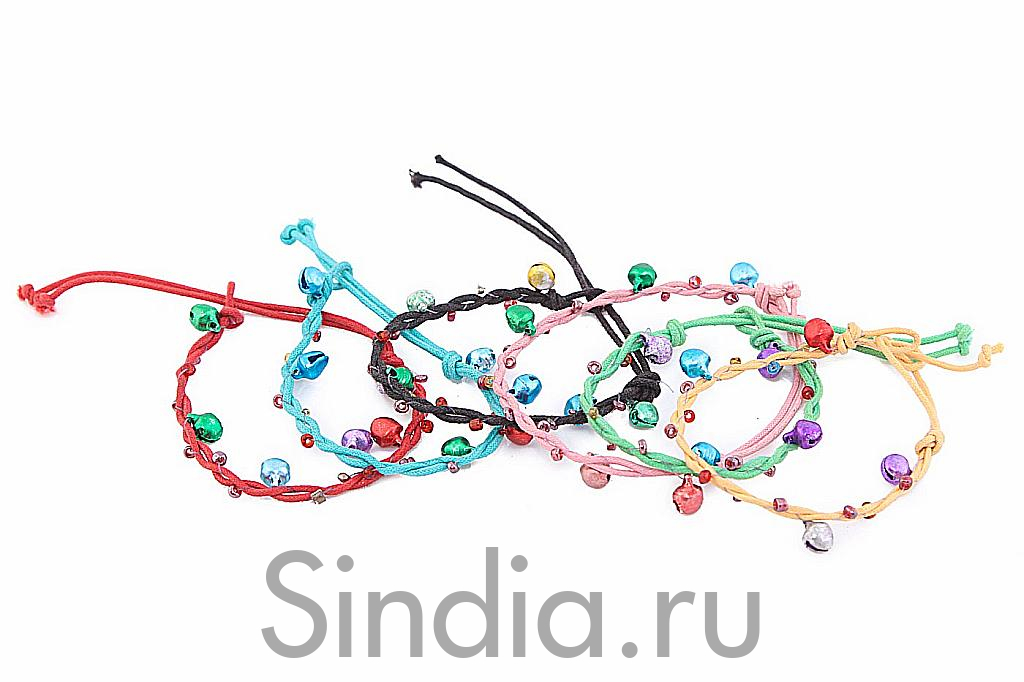Украшение  Браслет - фенечка (набор из 6) №225/10