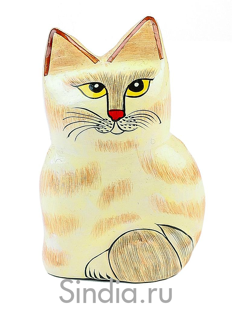 Статуэтка "Кот" папье-маше № Стп50SС4/1