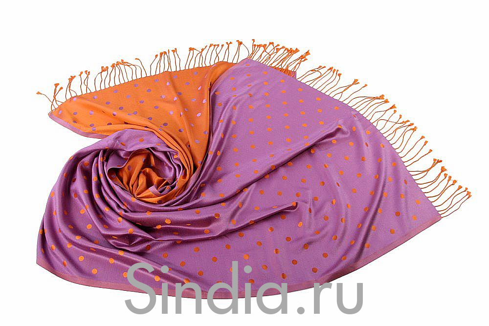 Палантин двухсторонний (шелк) № Тк1512/56