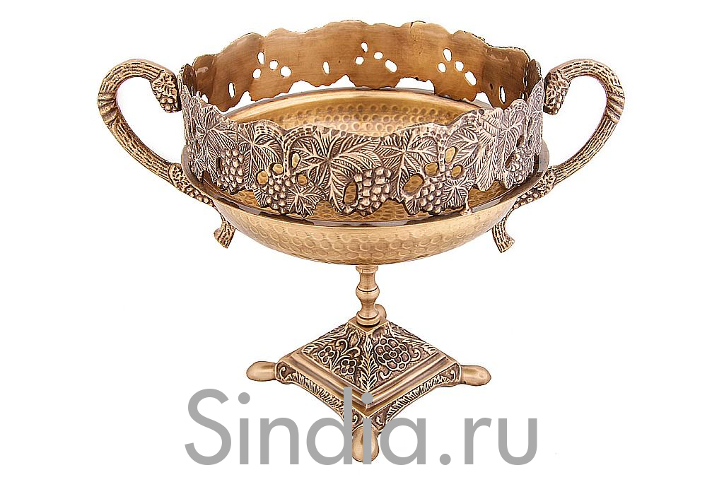 Ваза фруктовница № Фр690/2 (антик)