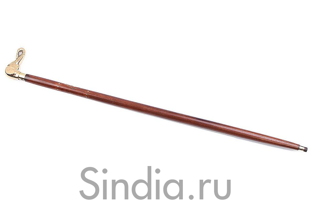 Трость дерево с инкрустацией "Слон" № Су529/5